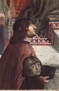 Domenicho Ghirlandaio Details of Bestatigung der Ordensregel der Franziskaner oil painting reproduction